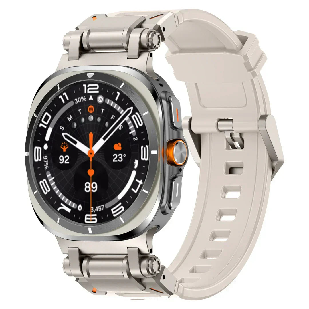 Pulseira de Relógio em Silicone Explorer para Samsung Galaxy Watch Ultra | Fioriscas