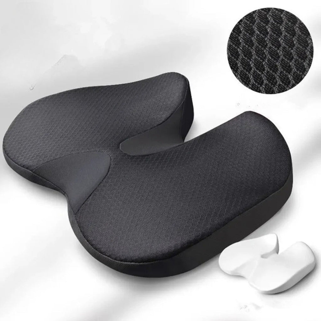 Rutschfestes ergonomisches Autositzkissen mit integrierter Fahrzeugstütze