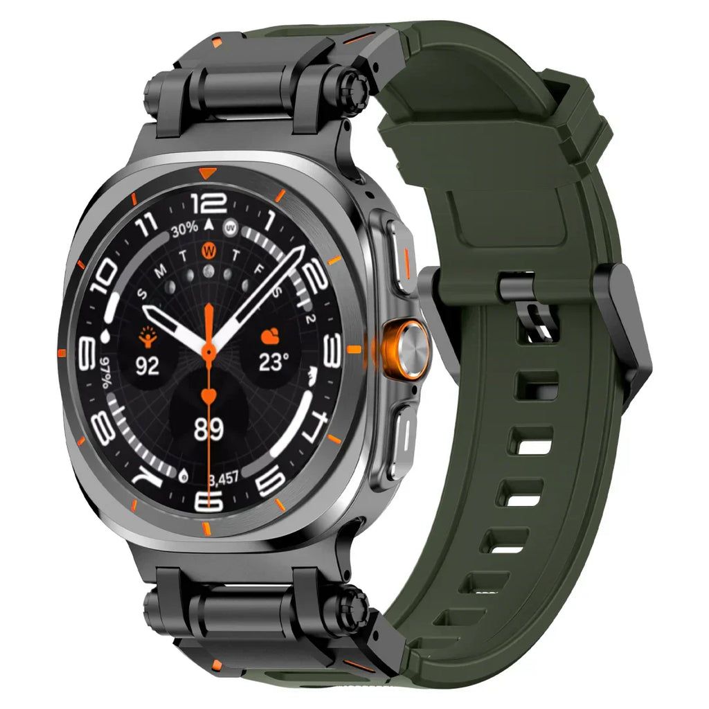 Pulseira de Relógio em Silicone Explorer para Samsung Galaxy Watch Ultra | Fioriscas