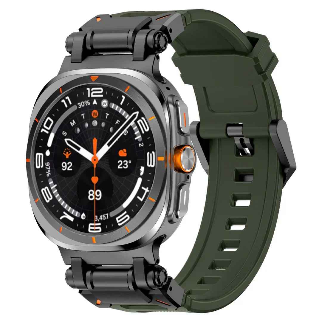 Pulseira de Relógio em Silicone Explorer para Samsung Galaxy Watch Ultra | Fioriscas