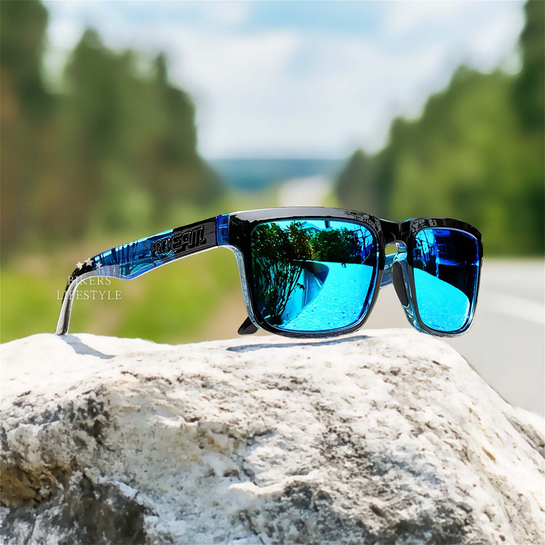 Polarized Riding Sunglasses With Anti-Blue Light Lens Filter