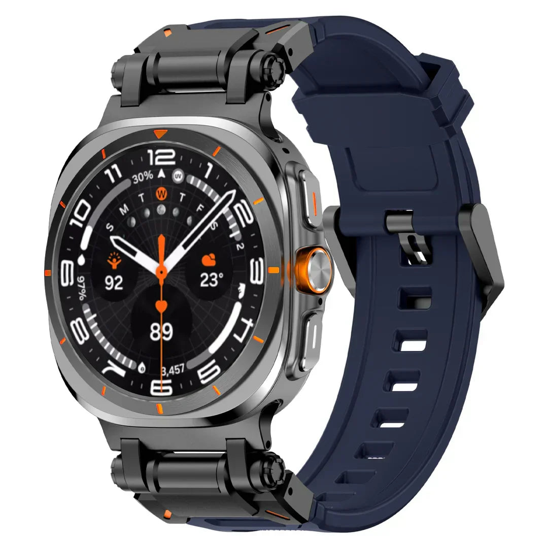 Pulseira de Relógio em Silicone Explorer para Samsung Galaxy Watch Ultra | Fioriscas