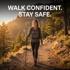 Automatic Self Defense Walking Stick with Stability Support