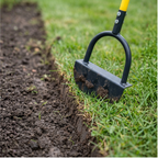 EdgeMaster Lawn Edger | Half-Moon Design with Wavy Edge | Manual Tool for Clean Lawn Edges & Beds
