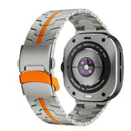 Titanen horlogeband voor Samsung Watch 7 Ultra, Averon vouwsluiting