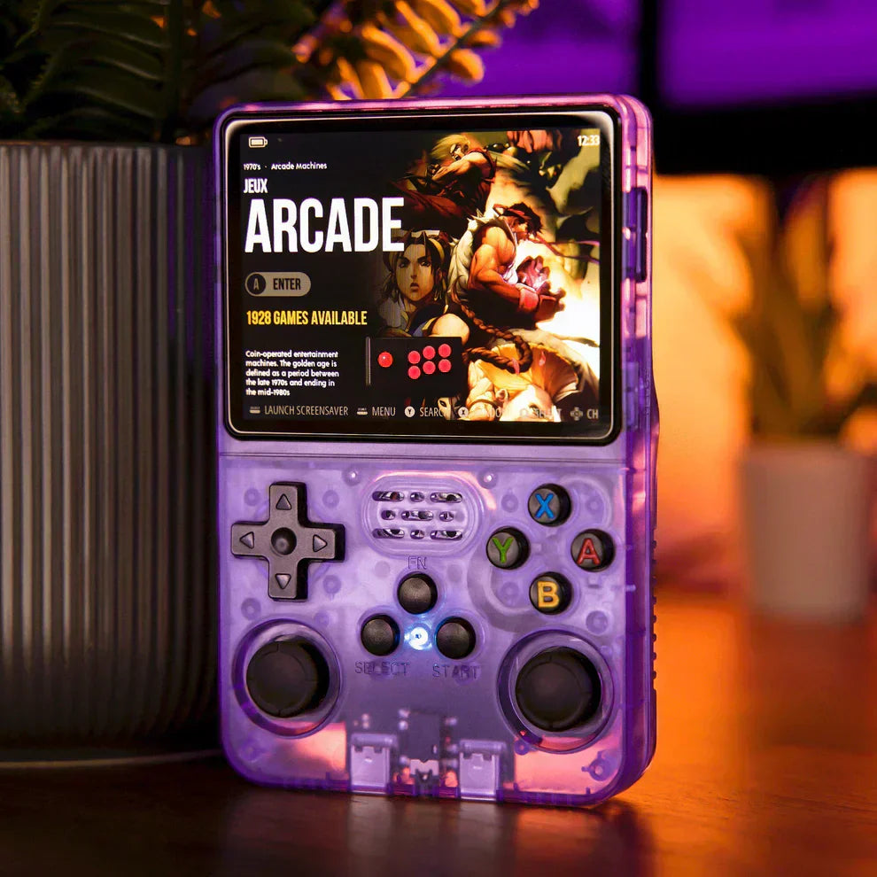 Przenośna konsola do gier retro Orvio KeyPlay 64GB z podwójnymi analogowymi drążkami