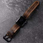 Pasek do Apple Watch, skóra bydlęca pierwszej jakości, ręcznie wykonany