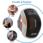 Knie-massageapparaat met drie golflengtes en licht van 630 nm, 660 nm en 880 nm