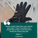 Winddichte thermische touchscreenhandschoenen voor golf en fietsen
