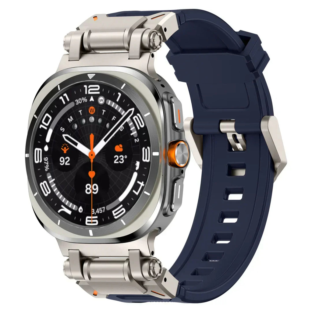 Pulseira de Relógio em Silicone Explorer para Samsung Galaxy Watch Ultra | Fioriscas