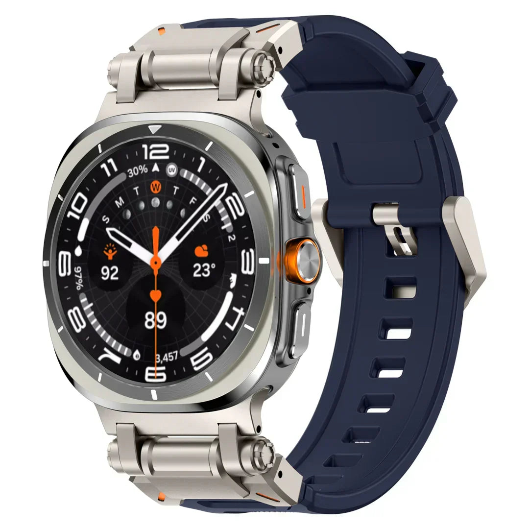 Pulseira de Relógio em Silicone Explorer para Samsung Galaxy Watch Ultra | Fioriscas