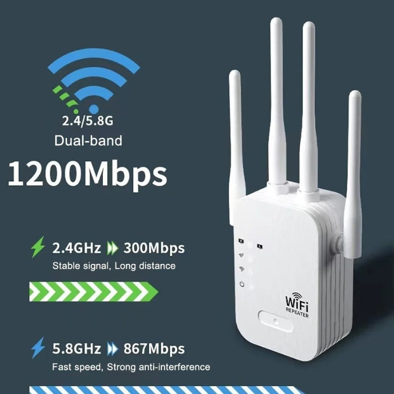 Gardex Dual-Band Outdoor WiFi Booster For Your Garden Office