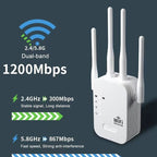Gardex Dual-Band Outdoor WiFi Booster For Your Garden Office