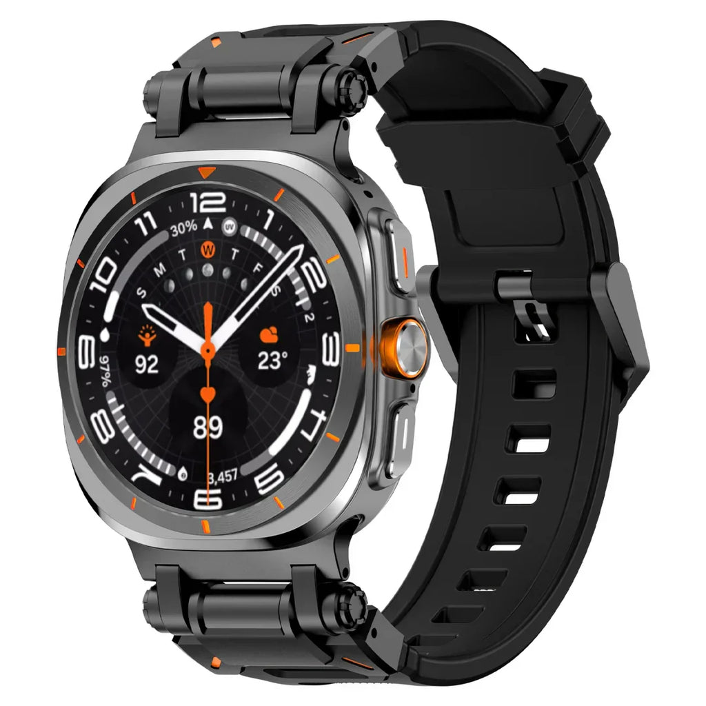 Pulseira de Relógio em Silicone Explorer para Samsung Galaxy Watch Ultra | Fioriscas