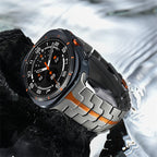 Titanen horlogeband voor Samsung Watch 7 Ultra, Averon vouwsluiting