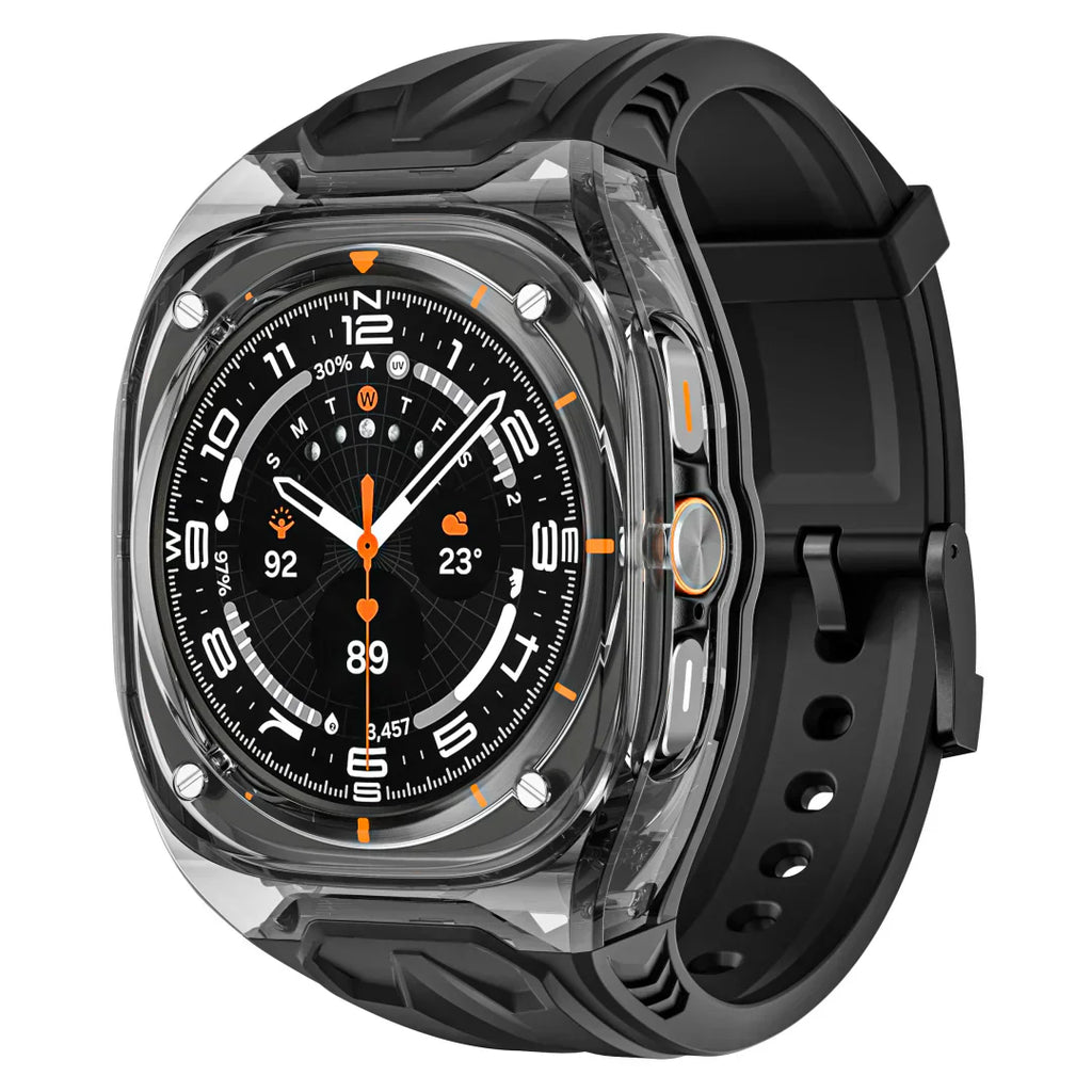 Pouzdro a řemínek Samsung Galaxy Watch Ultra, sada Lumeo Retrofit, 47 mm