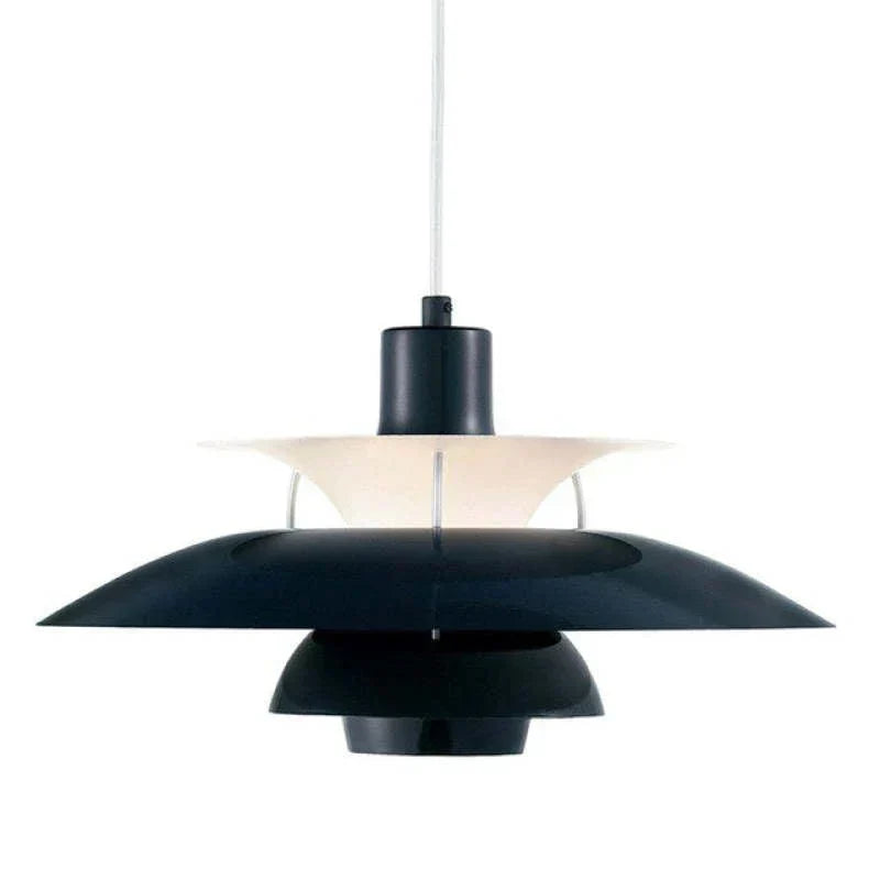 Lampa wisząca LED Morandi z wielokolorowym metalowym kloszem do salonu | Fioriscas