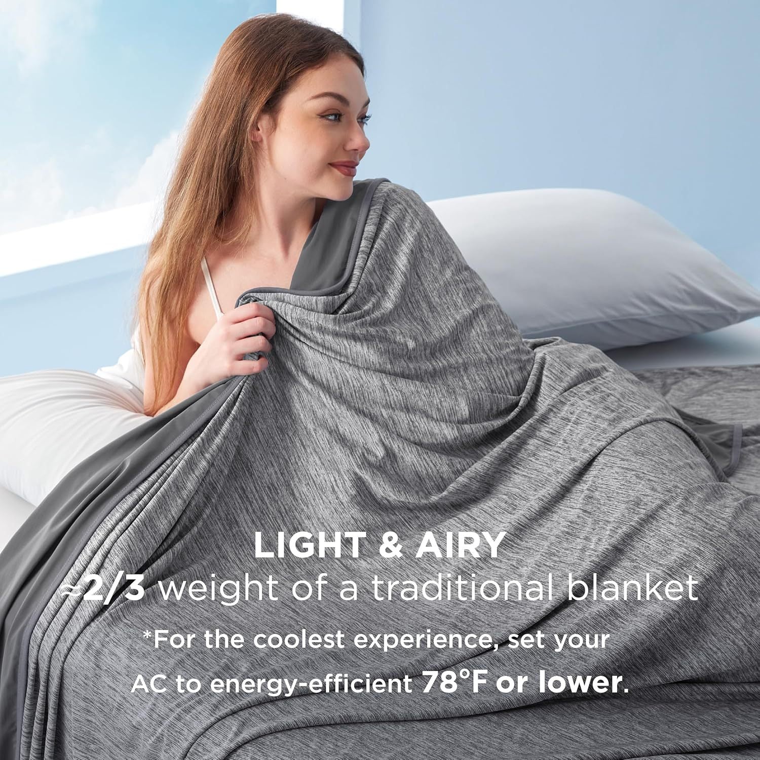 ChillQuilt Cooling Blanket, Breathable And Lightweight For Hot Sleepers