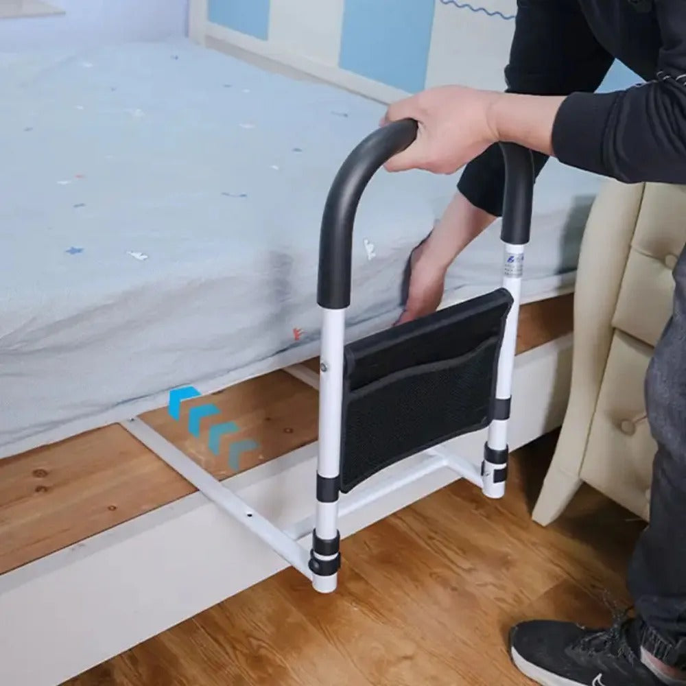 SolaceEase Adjustable Bed Safety Rail For Easier In-And-Out Transfers