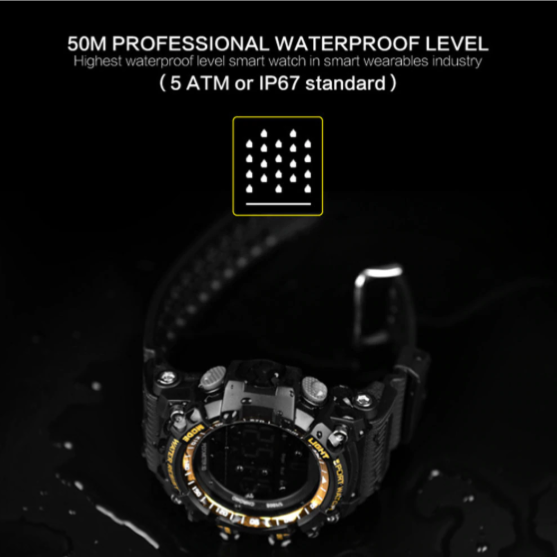 Smartwatch fitness Varek con monitoraggio quotidiano dell’attività e della salute