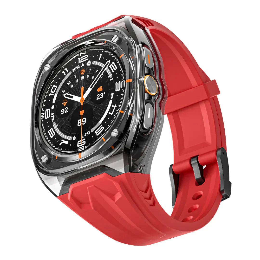 Pouzdro a řemínek Samsung Galaxy Watch Ultra, sada Lumeo Retrofit, 47 mm