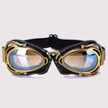 Foldable Motorcycle Riding Goggles with Scratch-Resistant PC Lenses