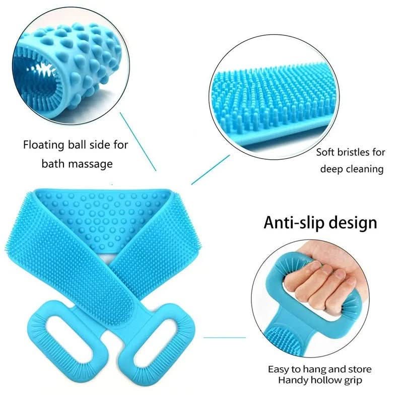 Gant exfoliant en silicone pour une peau douce et éclatante - Fioriscas