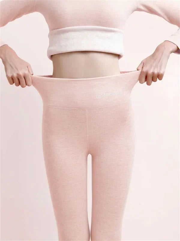 AstraWeave Cold-Weather Leggings, Cashmere-Fleece Lined Stretch Fit
