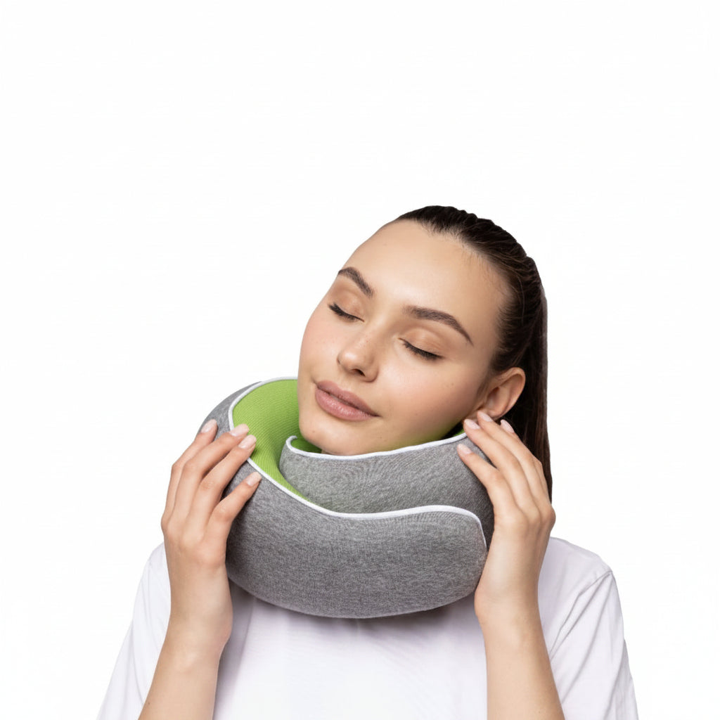 Memory Foam Travel Neck Pillow | Fioriscas