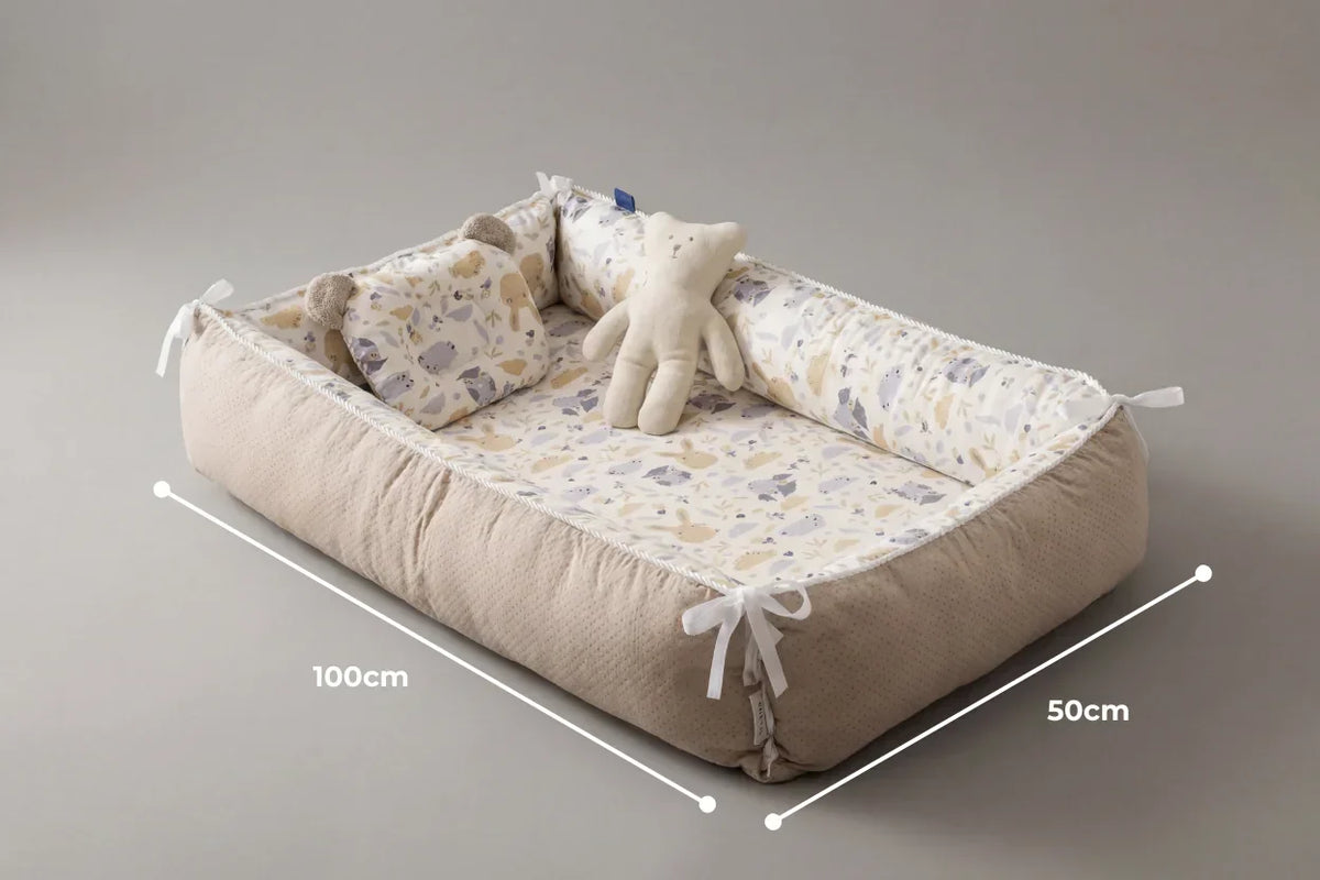 Extra-Long Baby Sleep Pod with Cervical Pillow | Fioriscas