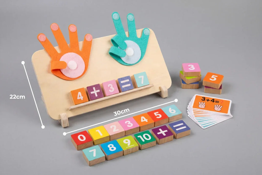 Montessori Wooden Baby and Toddler Math Board | Fioriscas