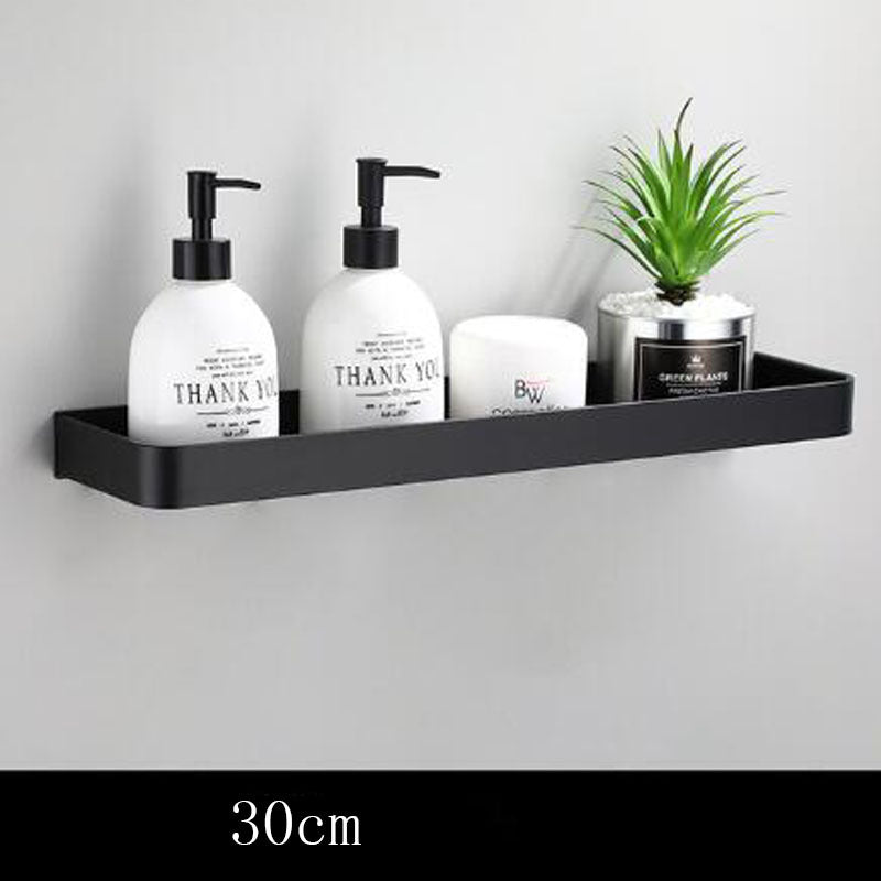 AluSpace - Black Space Aluminum Wall Shelf