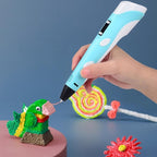3D Printing Pen For Kids, 20 Color Filaments, 100 Meters Included