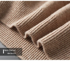 NovaWeave Half Zip Sweater For Men, 100% Australian Wool