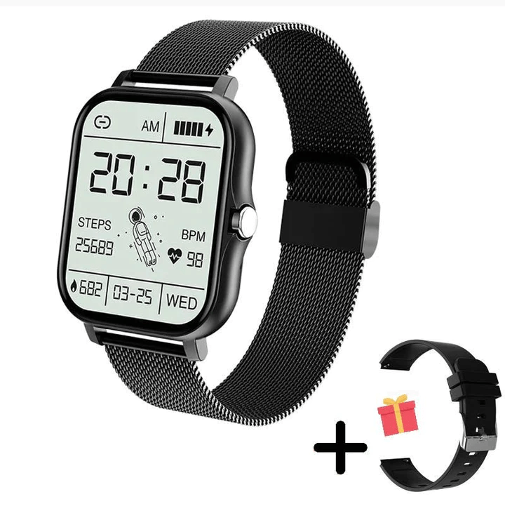 שעון חכם עם שיחות Bluetooth וצג מגע, PulseWave