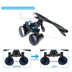 LED Magnifying Loupe Headset, OrionView Binocular 2.5X to 3.5X