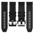 Garmin Fenix hibrid óraszíj, bőr és szilikon, Arion sorozat