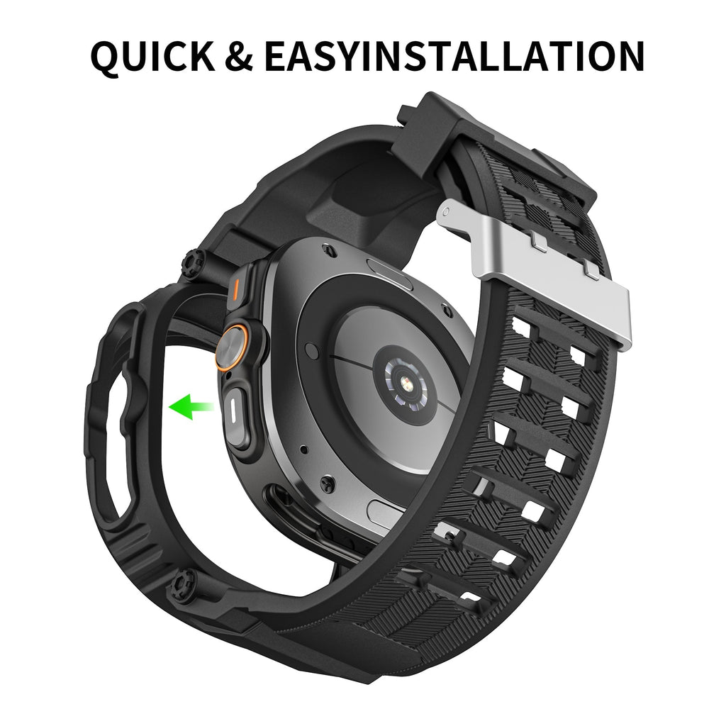Védőtok és TPU szíj a Samsung Galaxy Watch Ultra 47 mm-hez