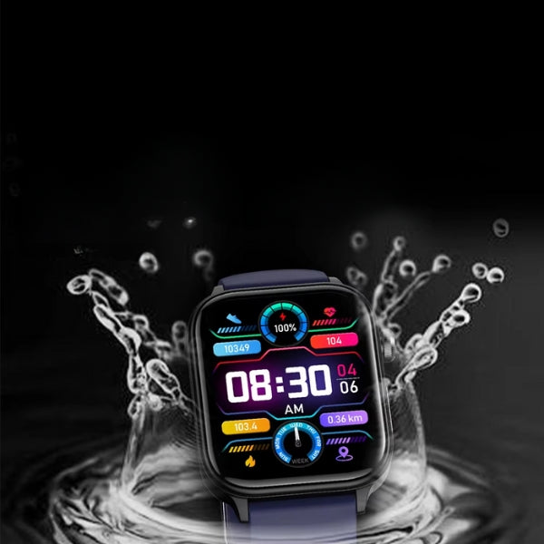 Aleron Health Smartwatch With Waterproof Design And Health Tracking