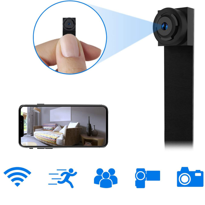 Bezpečnostní Wi‑Fi kamera AstraGuard Mini 4K pro domácnost a kancelář