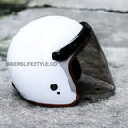 BKS65 Vintage Rider Visor With Anti Fog UV Proof Polycarbonate | Fioriscas