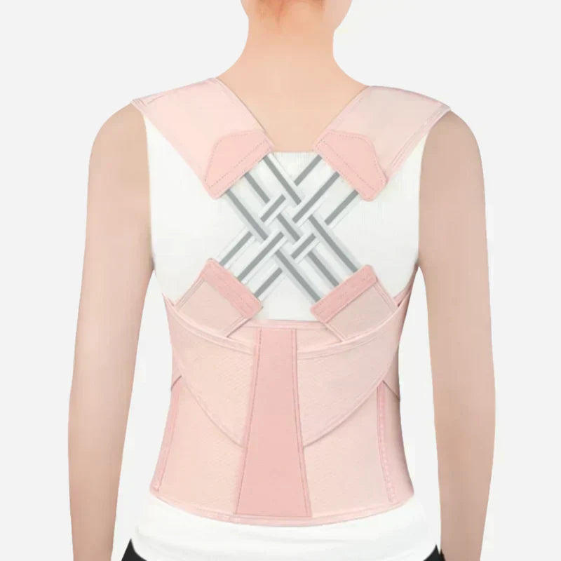Ascenta Posture Support Back Wrap With Adjustable Shoulder Straps