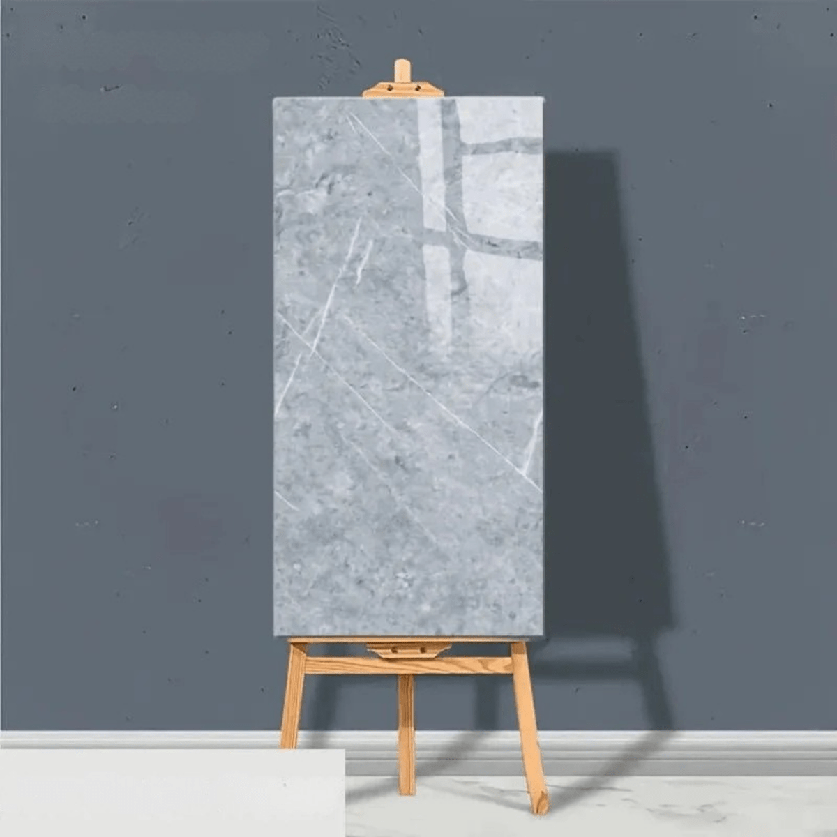 Elegant Self-Adhesive Marble PVC Floor Tiles - Fioriscas