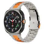 Aurex Titanium Watch Band for Samsung Galaxy Watch Ultra, Folding Buckle