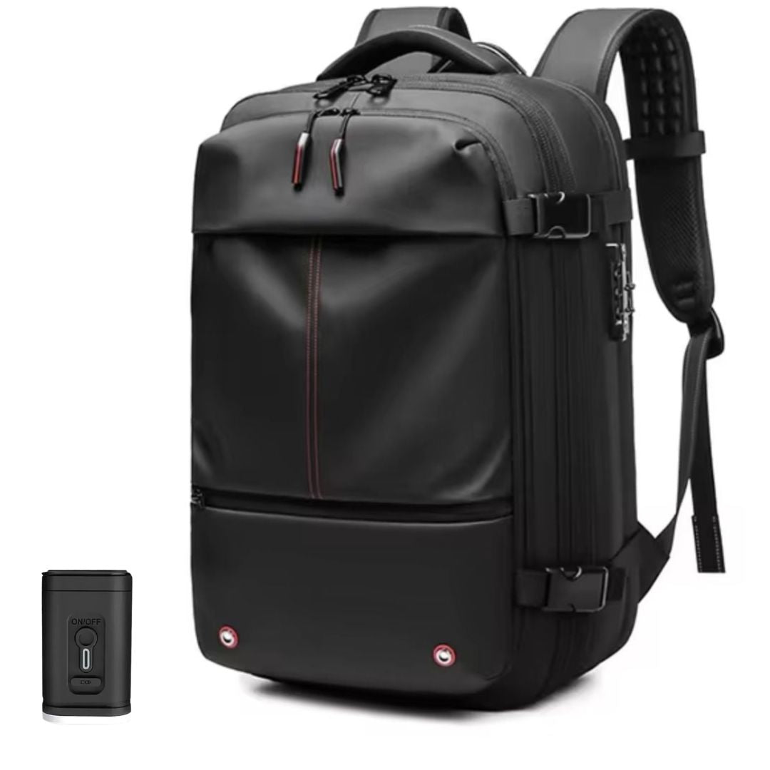 QuantaPack Vacuum-Compression Travel Backpack, Expands To 60L