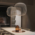 Hanglamp met ijzeren spaken, diameter 35 cm, verstelbare uitval tot 135 cm
