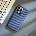 ApexGuard titaniumkleurige hoes voor iPhone, valbescherming met opstaande randen