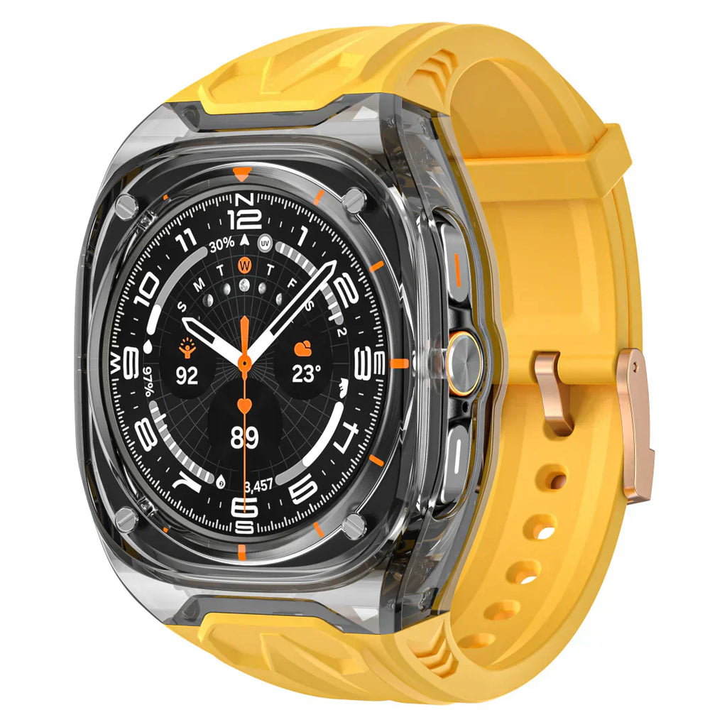 Pouzdro a řemínek Samsung Galaxy Watch Ultra, sada Lumeo Retrofit, 47 mm