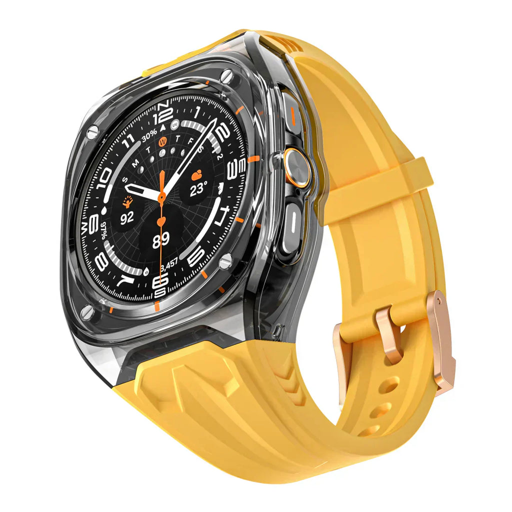 Pouzdro a řemínek Samsung Galaxy Watch Ultra, sada Lumeo Retrofit, 47 mm