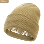 Women’s Beanie Hat | Anti-Static & Anti-Frizz | Smooth Hair Protection | Cozy All-Day Comfort